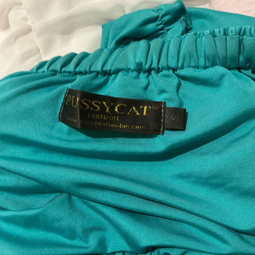 Pussycat London Turquoise Skirt